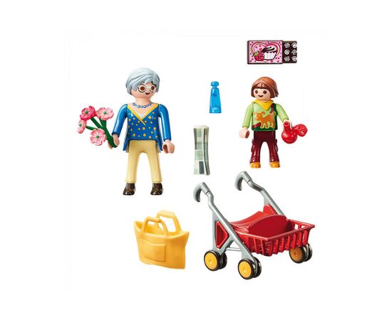Конструктор Playmobil Бабушка с внуком (6336526), изображение 2 Конструктор Playmobil Бабушка с внуком (6336526), изображение 2
