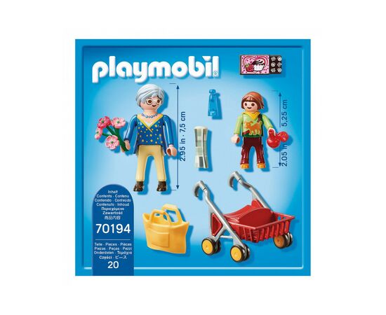 Конструктор Playmobil Бабушка с внуком (6336526), изображение 4 Конструктор Playmobil Бабушка с внуком (6336526), изображение 4