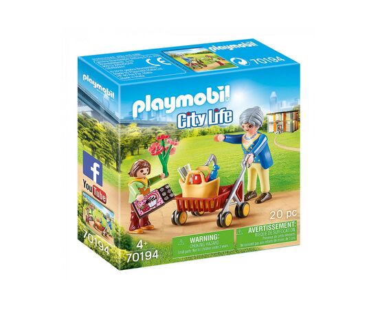 Конструктор Playmobil Бабушка с внуком (6336526)