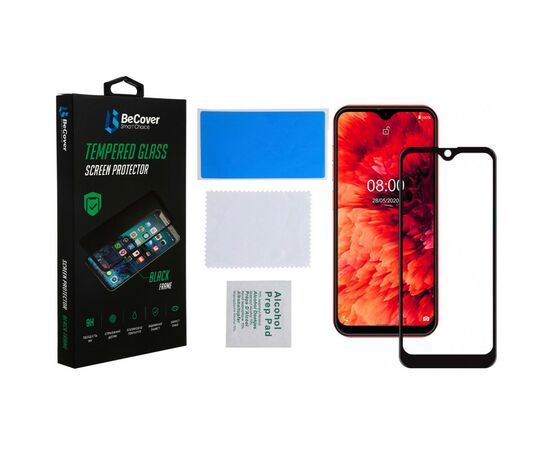 Стекло защитное BeCover Ulefone Note 8 / Note 8P Black (707317), изображение 2