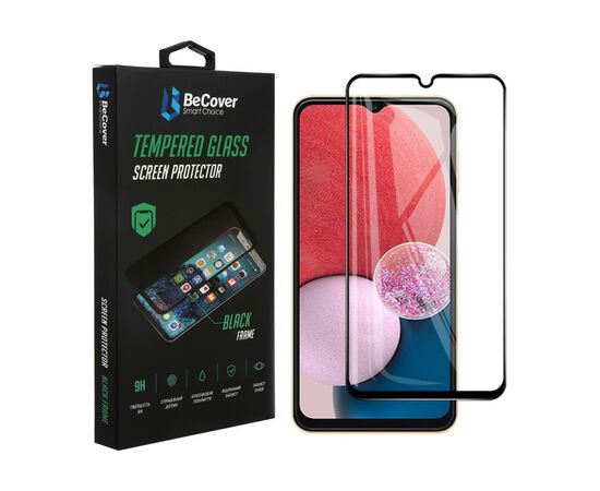 Стекло защитное BeCover Samsung Galaxy A13 4G SM-A135 Black (707320)