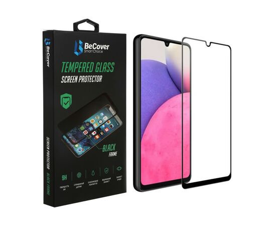 Скло захисне BeCover Samsung Galaxy A33 5G SM-A336 Black (707321)