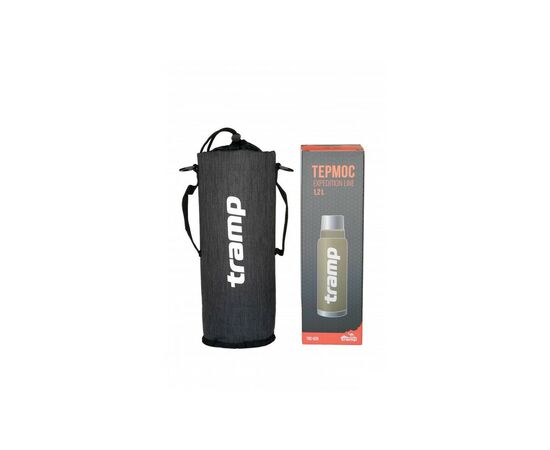 Чехол для термоса Tramp 1,2 л Grey (TRA-291-grey-melange), изображение 6 Чехол для термоса Tramp 1,2 л Grey (TRA-291-grey-melange), изображение 6
