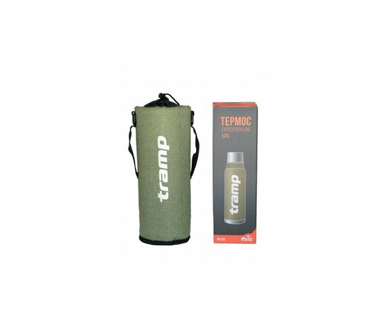 Чехол для термоса Tramp 1,2 л Olive (TRA-291-olive-melange), изображение 6 Чехол для термоса Tramp 1,2 л Olive (TRA-291-olive-melange), изображение 6