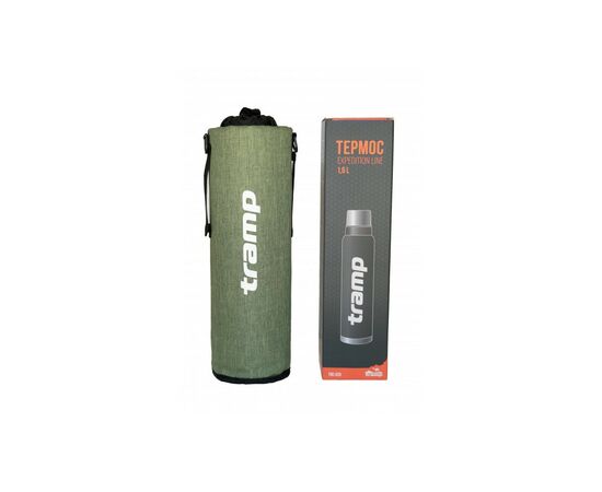 Чехол для термоса Tramp 1,6 л Olive (TRA-292-olive-melange), изображение 6 Чехол для термоса Tramp 1,6 л Olive (TRA-292-olive-melange), изображение 6