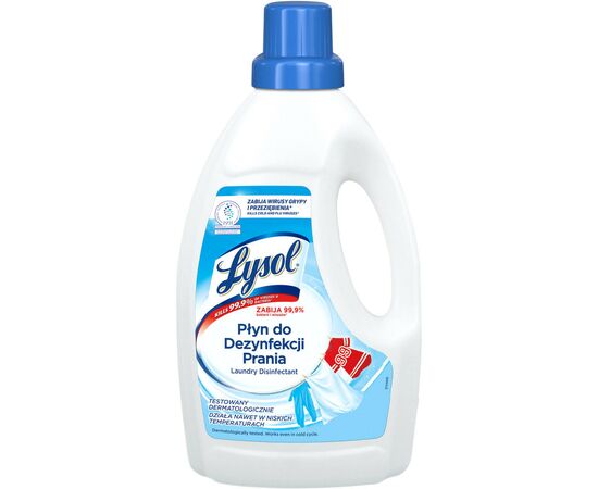 Кондиціонер для білизни Lysol дезінфікувальний Свіжість бавовни 1.2 л (5908252000418)