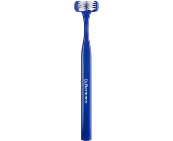 Зубная щетка Dr. Barman's Superbrush Regular Трехсторонняя Мягкая Синяя (7032572876212-dark-blue)