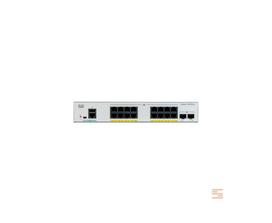 Коммутатор сетевой Cisco C1000-16T-2G-L, изображение 2 Коммутатор сетевой Cisco C1000-16T-2G-L, изображение 2