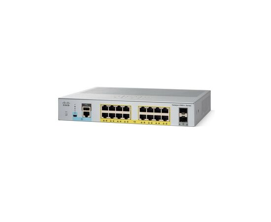 Комутатор мережевий Cisco C1000-16T-2G-L