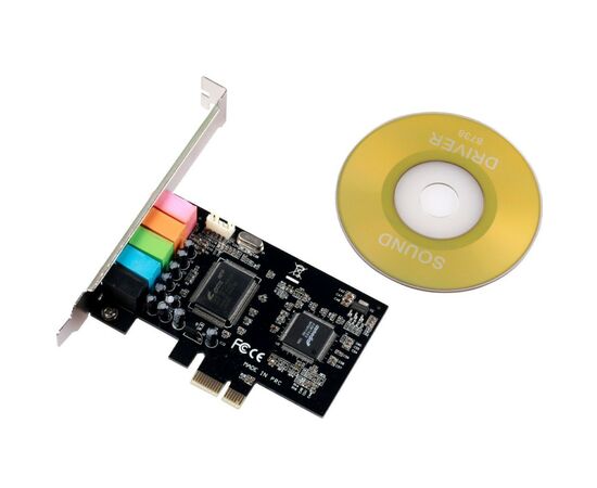 Звуковая плата Manli C-Media 8738 PCI-E 6(5.1) каналов bulk (M-CMI8738-PCI-E), изображение 6 Звуковая плата Manli C-Media 8738 PCI-E 6(5.1) каналов bulk (M-CMI8738-PCI-E), изображение 6