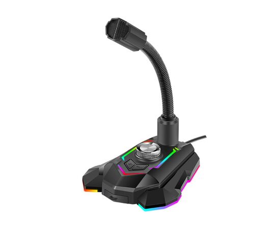 Мікрофон Marvo MIC-05 Multi-LED USB (MIC-05), зображення 3 Мікрофон Marvo MIC-05 Multi-LED USB (MIC-05), зображення 3