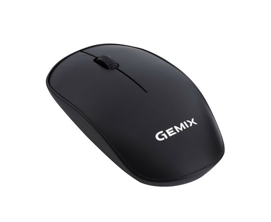 Мишка Gemix GM195 Wireless Black (GM195Bk), зображення 2 Мишка Gemix GM195 Wireless Black (GM195Bk), зображення 2