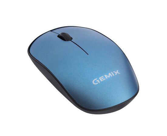 Мышка Gemix GM195 Wireless Blue (GM195Bl), изображение 2 Мышка Gemix GM195 Wireless Blue (GM195Bl), изображение 2