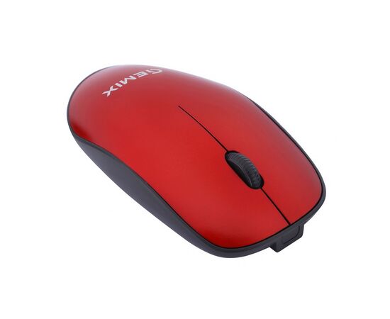Мышка Gemix GM195 Wireless Red (GM195Rd), изображение 2 Мышка Gemix GM195 Wireless Red (GM195Rd), изображение 2