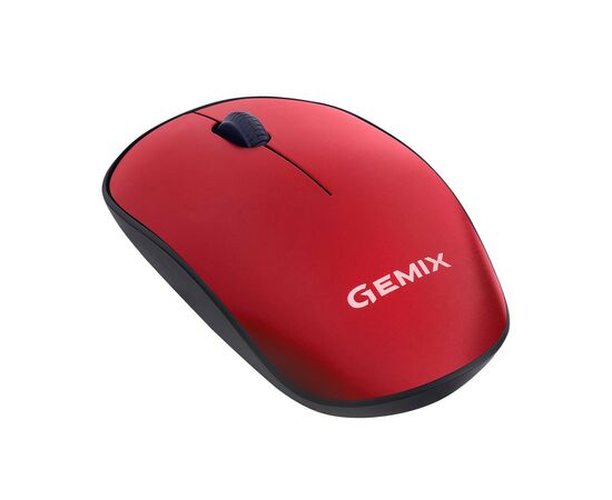 Мышка Gemix GM195 Wireless Red (GM195Rd), изображение 3 Мышка Gemix GM195 Wireless Red (GM195Rd), изображение 3