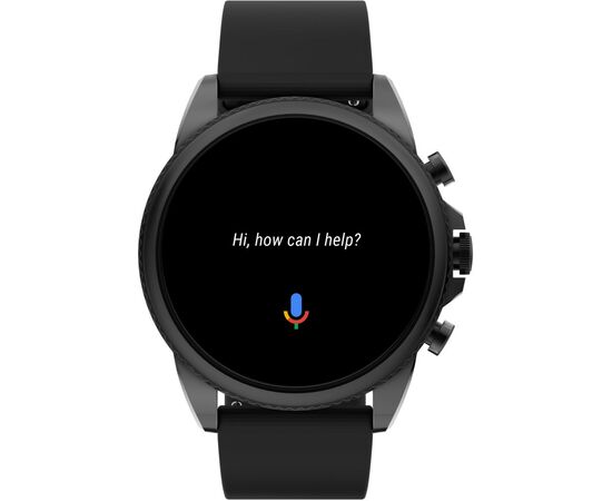 Смарт-часы Fossil Gen 6 Black Silicone (FTW4061), изображение 5 Смарт-часы Fossil Gen 6 Black Silicone (FTW4061), изображение 5