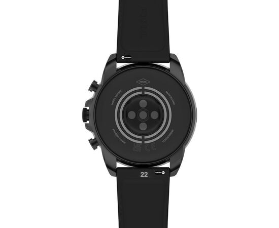 Смарт-часы Fossil Gen 6 Black Silicone (FTW4061), изображение 7 Смарт-часы Fossil Gen 6 Black Silicone (FTW4061), изображение 7