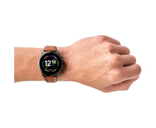 Смарт-часы Fossil Gen 6 Brown Leather (FTW4062), изображение 10 Смарт-часы Fossil Gen 6 Brown Leather (FTW4062), изображение 10