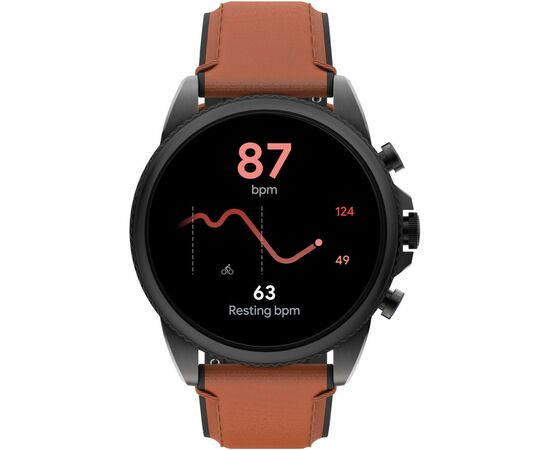 Смарт-часы Fossil Gen 6 Brown Leather (FTW4062), изображение 2 Смарт-часы Fossil Gen 6 Brown Leather (FTW4062), изображение 2