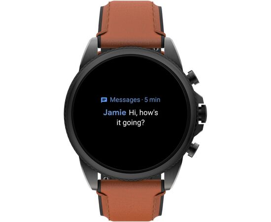 Смарт-часы Fossil Gen 6 Brown Leather (FTW4062), изображение 4 Смарт-часы Fossil Gen 6 Brown Leather (FTW4062), изображение 4