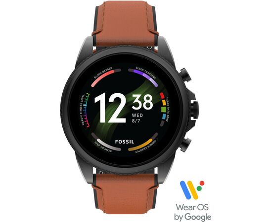 Смарт-часы Fossil Gen 6 Brown Leather (FTW4062), изображение 6 Смарт-часы Fossil Gen 6 Brown Leather (FTW4062), изображение 6