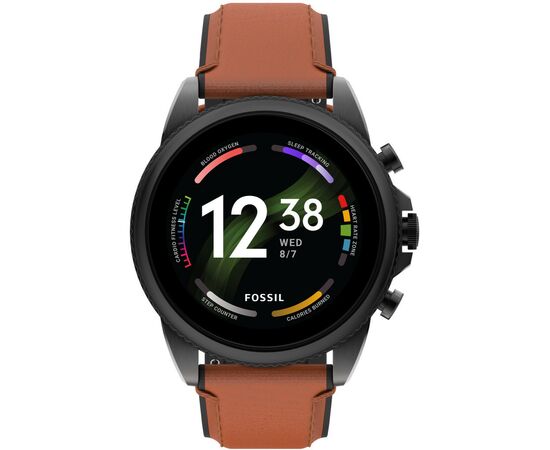 Смарт-часы Fossil Gen 6 Brown Leather (FTW4062)