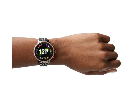 Смарт-часы Fossil Gen 6 Gunmetal Stainless Steel (FTW6078), изображение 10 Смарт-часы Fossil Gen 6 Gunmetal Stainless Steel (FTW6078), изображение 10