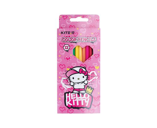 Олівці кольорові Kite Hello Kitty 12 шт (HK21-051)