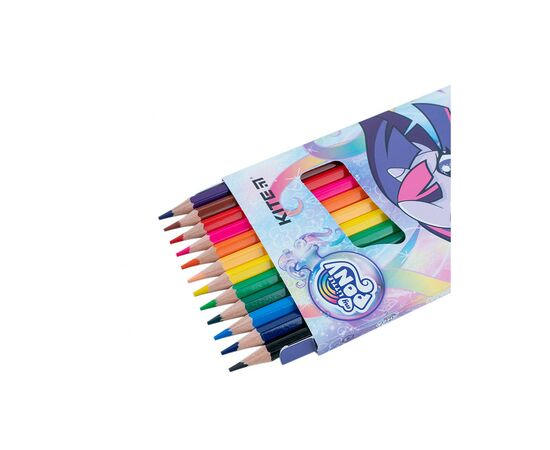 Карандаши цветные Kite My Little Pony 12 шт (LP21-051), изображение 4 Карандаши цветные Kite My Little Pony 12 шт (LP21-051), изображение 4