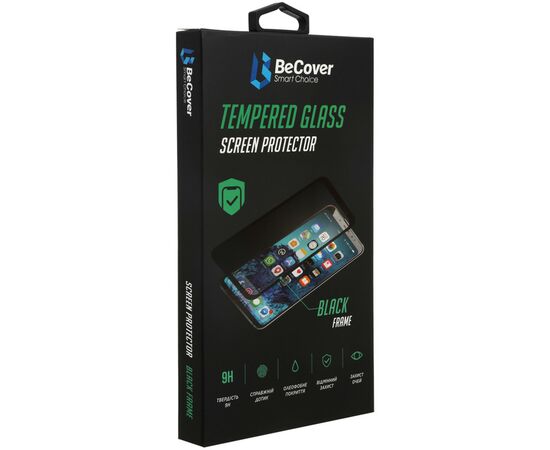 Стекло защитное BeCover Samsung Galaxy M33 SM-M336 Black (707356), изображение 3 Стекло защитное BeCover Samsung Galaxy M33 SM-M336 Black (707356), изображение 3