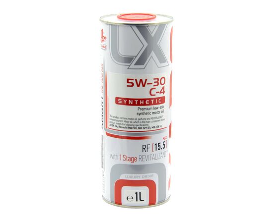 Моторное масло Xado 5W-30 C4 Luxury Drive 1л (ХА 20180)