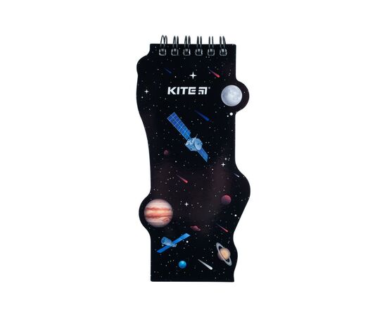 Блокнот Kite на спирали NASA 50 листов, нелинированный (NS22-465), изображение 3