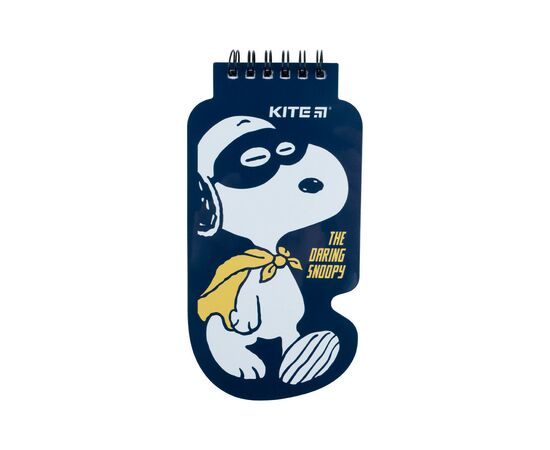 Блокнот Kite на спіралі Snoopy 50 аркушів, нелінований (SN22-465)