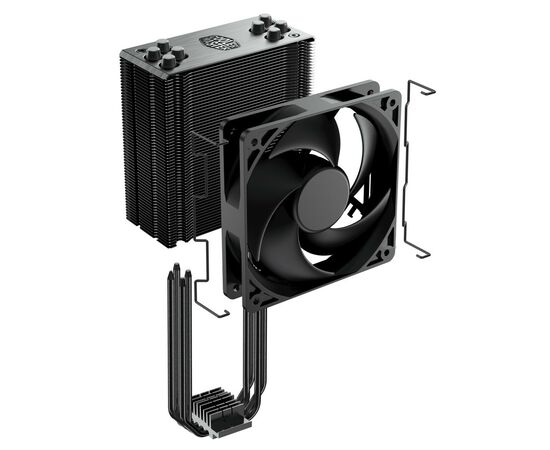 Кулер для процессора CoolerMaster Hyper 212 Black Edition (RR-212S-20PK-R2), изображение 8 Кулер для процессора CoolerMaster Hyper 212 Black Edition (RR-212S-20PK-R2), изображение 8