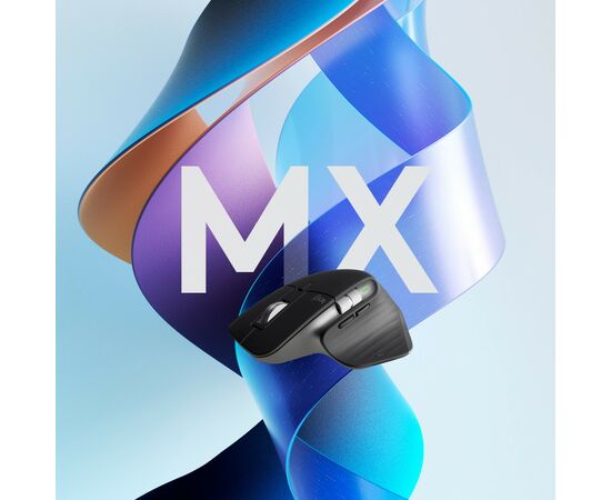 Мышка Logitech MX Master 3S Performance Wireless Mouse Bluetooth Graphite (910-006559), изображение 7 Мышка Logitech MX Master 3S Performance Wireless Mouse Bluetooth Graphite (910-006559), изображение 7