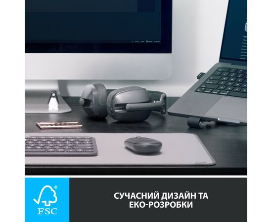 Наушники Logitech Zone Vibe 125 Graphite (981-001126), изображение 7 Наушники Logitech Zone Vibe 125 Graphite (981-001126), изображение 7