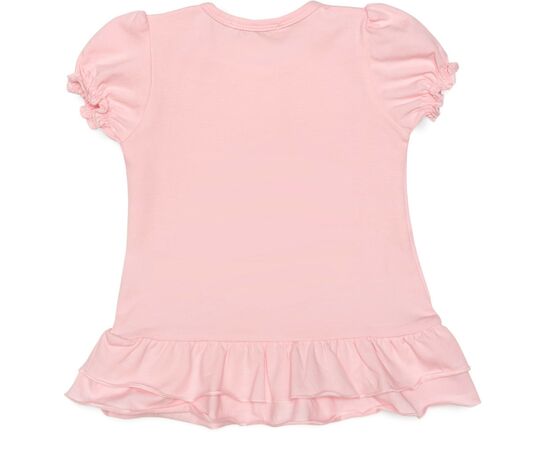 Футболка дитяча Breeze з квіточками (14352-98G-pink), зображення 2 Футболка дитяча Breeze з квіточками (14352-98G-pink), зображення 2