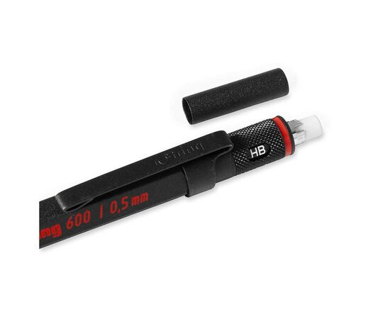 Карандаш механический Rotring Drawing ROTRING 600 Black PCL 0,5 (R1904443), изображение 3 Карандаш механический Rotring Drawing ROTRING 600 Black PCL 0,5 (R1904443), изображение 3