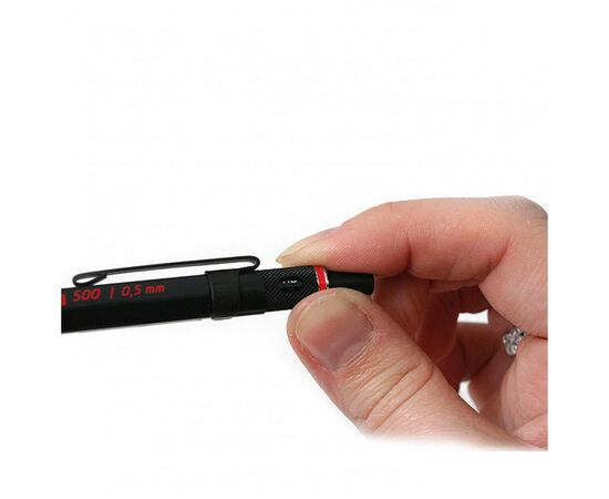 Карандаш механический Rotring Drawing ROTRING 600 Black PCL 0,5 (R1904443), изображение 4 Карандаш механический Rotring Drawing ROTRING 600 Black PCL 0,5 (R1904443), изображение 4