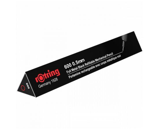 Карандаш механический Rotring Drawing ROTRING 600 Black PCL 0,5 (R1904443), изображение 7 Карандаш механический Rotring Drawing ROTRING 600 Black PCL 0,5 (R1904443), изображение 7