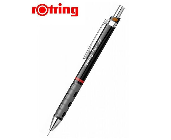 Карандаш механический Rotring Drawing TIKKY Black (ISO) PCL 0,5 (R1904695), изображение 3 Карандаш механический Rotring Drawing TIKKY Black (ISO) PCL 0,5 (R1904695), изображение 3