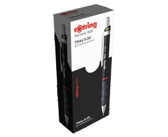 Карандаш механический Rotring Drawing TIKKY Burgundy (ISO) PCL 0,35 (R1904510), изображение 4 Карандаш механический Rotring Drawing TIKKY Burgundy (ISO) PCL 0,35 (R1904510), изображение 4