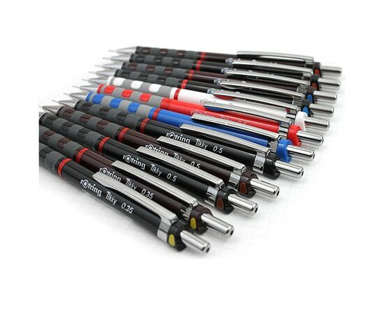 Карандаш механический Rotring Drawing TIKKY Burgundy (ISO) PCL 0,35 (R1904510), изображение 5 Карандаш механический Rotring Drawing TIKKY Burgundy (ISO) PCL 0,35 (R1904510), изображение 5