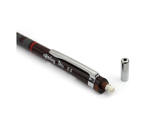 Карандаш механический Rotring Drawing TIKKY Burgundy (ISO) PCL 0,5 (R1904691), изображение 2 Карандаш механический Rotring Drawing TIKKY Burgundy (ISO) PCL 0,5 (R1904691), изображение 2