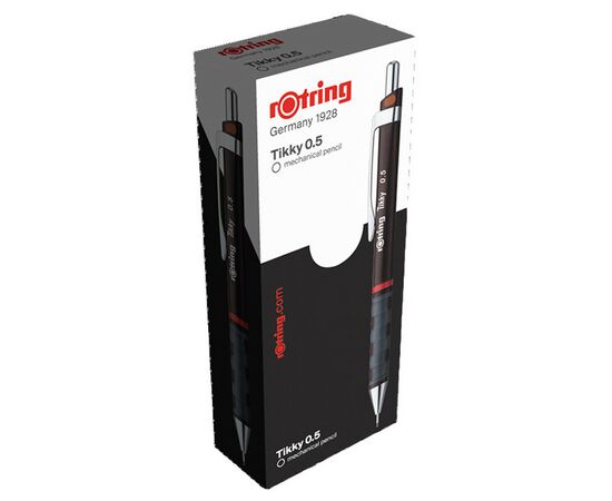 Карандаш механический Rotring Drawing TIKKY Burgundy (ISO) PCL 0,5 (R1904691), изображение 4 Карандаш механический Rotring Drawing TIKKY Burgundy (ISO) PCL 0,5 (R1904691), изображение 4