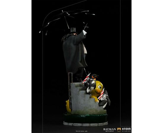 Фигурка для геймеров ABYstyle DC COMICS Penguin Deluxe Art Scale 1/10 (DCCBAT40621-10), изображение 5 Фигурка для геймеров ABYstyle DC COMICS Penguin Deluxe Art Scale 1/10 (DCCBAT40621-10), изображение 5