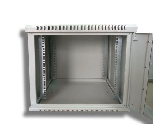 Шкаф настенный Hypernet 9U 19" 600x450 (WMNC-9U-FLAT-AC), изображение 3 Шкаф настенный Hypernet 9U 19" 600x450 (WMNC-9U-FLAT-AC), изображение 3