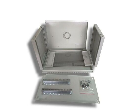 Шкаф настенный Hypernet 9U 19" 600x450 (WMNC-9U-FLAT-AC), изображение 6 Шкаф настенный Hypernet 9U 19" 600x450 (WMNC-9U-FLAT-AC), изображение 6