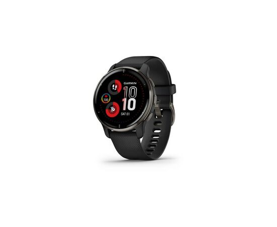 Смарт-часы Garmin Venu 2 Plus, Black + Slate, GPS (010-02496-11)