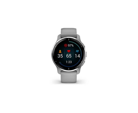 Смарт-часы Garmin Venu 2 Plus, Powder Gray + Passivated, GPS (010-02496-10), изображение 4 Смарт-часы Garmin Venu 2 Plus, Powder Gray + Passivated, GPS (010-02496-10), изображение 4